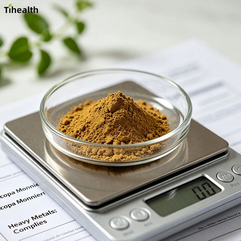 Bacopa Monnieri Extract (CAS 93164-89-7) | Bacosides 50% Supplier | Xi'an Tihealth factory