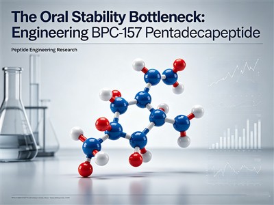 The Oral Stability Bottleneck: Engineering BPC-157 Pentadecapeptide