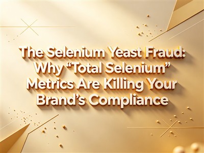 The Selenium Yeast Fraud: Why 'Total Selenium' Metrics Are Killing Your Brand...
