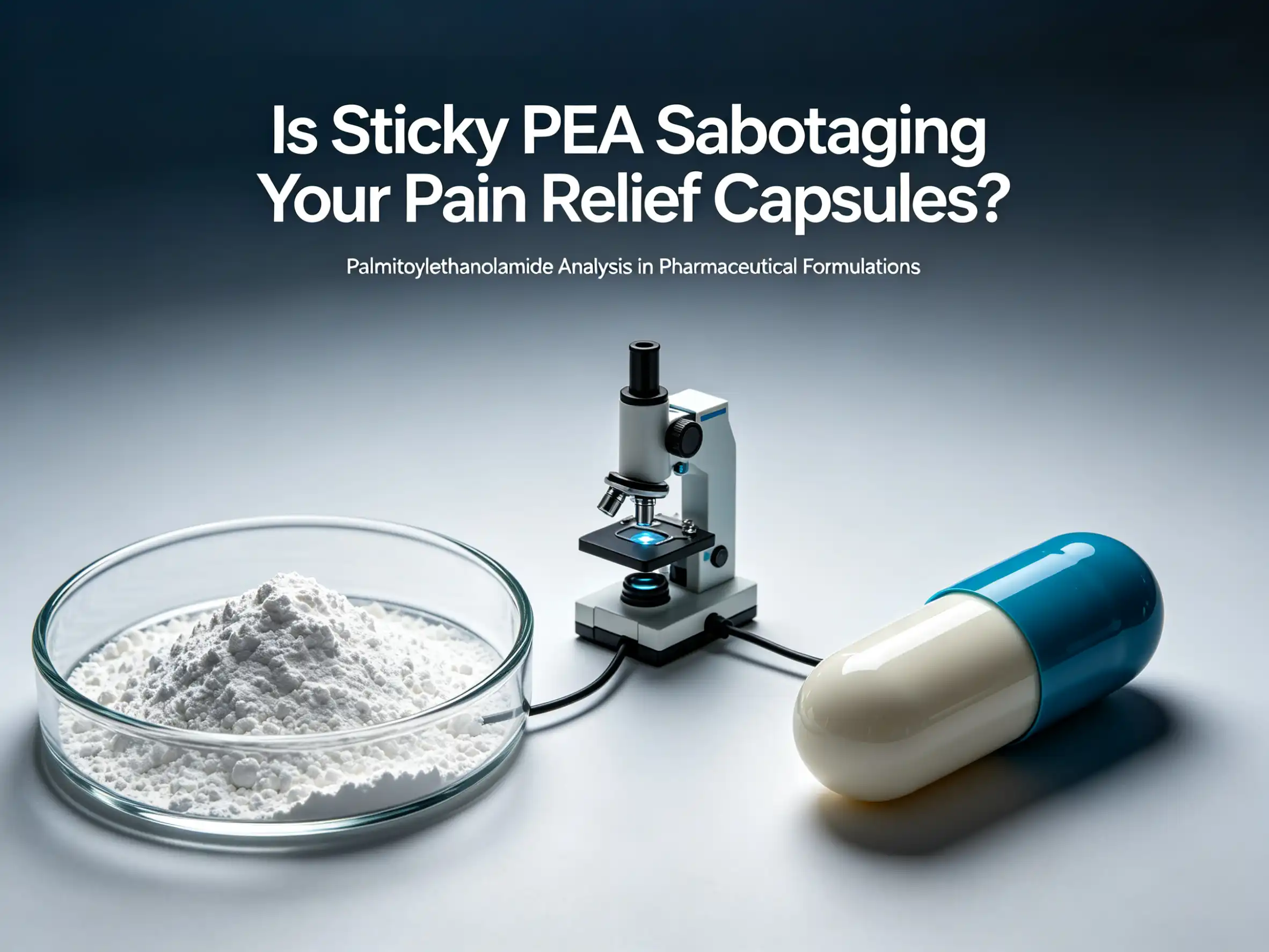 Is Sticky PEA Sabotaging Your Pain Relief Capsules?