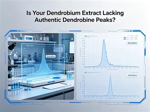Is Your Dendrobium Extract Lacking Authentic Dendrobine Peaks?