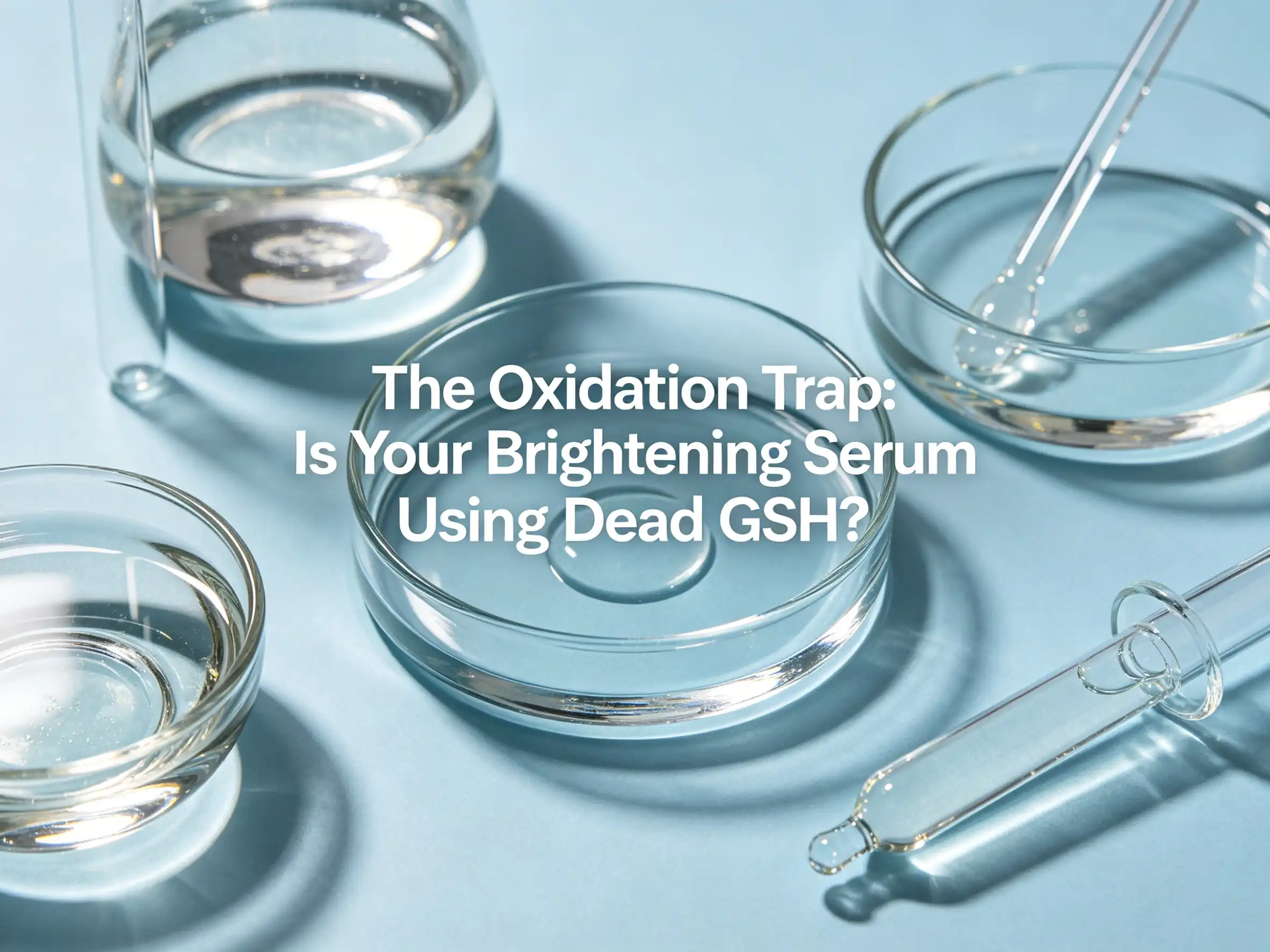 The Oxidation Trap: Why Commodity Glutathione Is Sabotaging Your Premium Form...