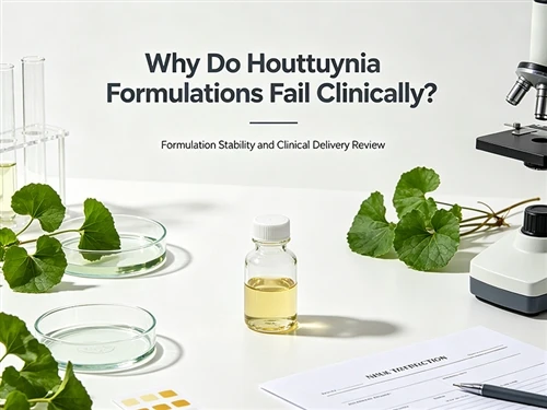 Why Do Houttuynia Formulations Fail Clinically?