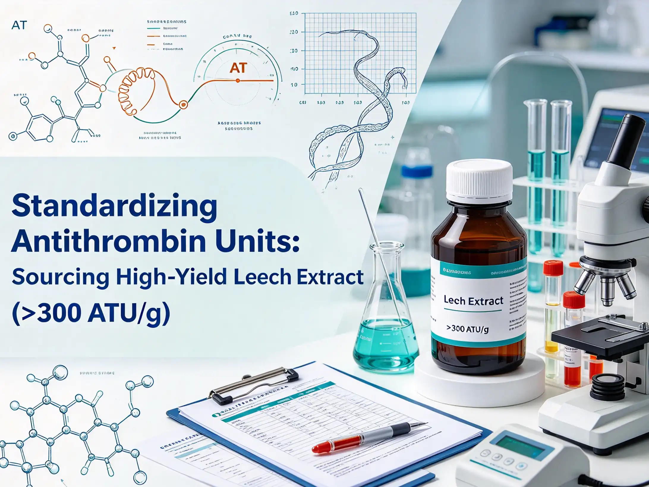 Standardizing Antithrombin Units: Sourcing High-Yield Leech Extract (>300 ATU/g)