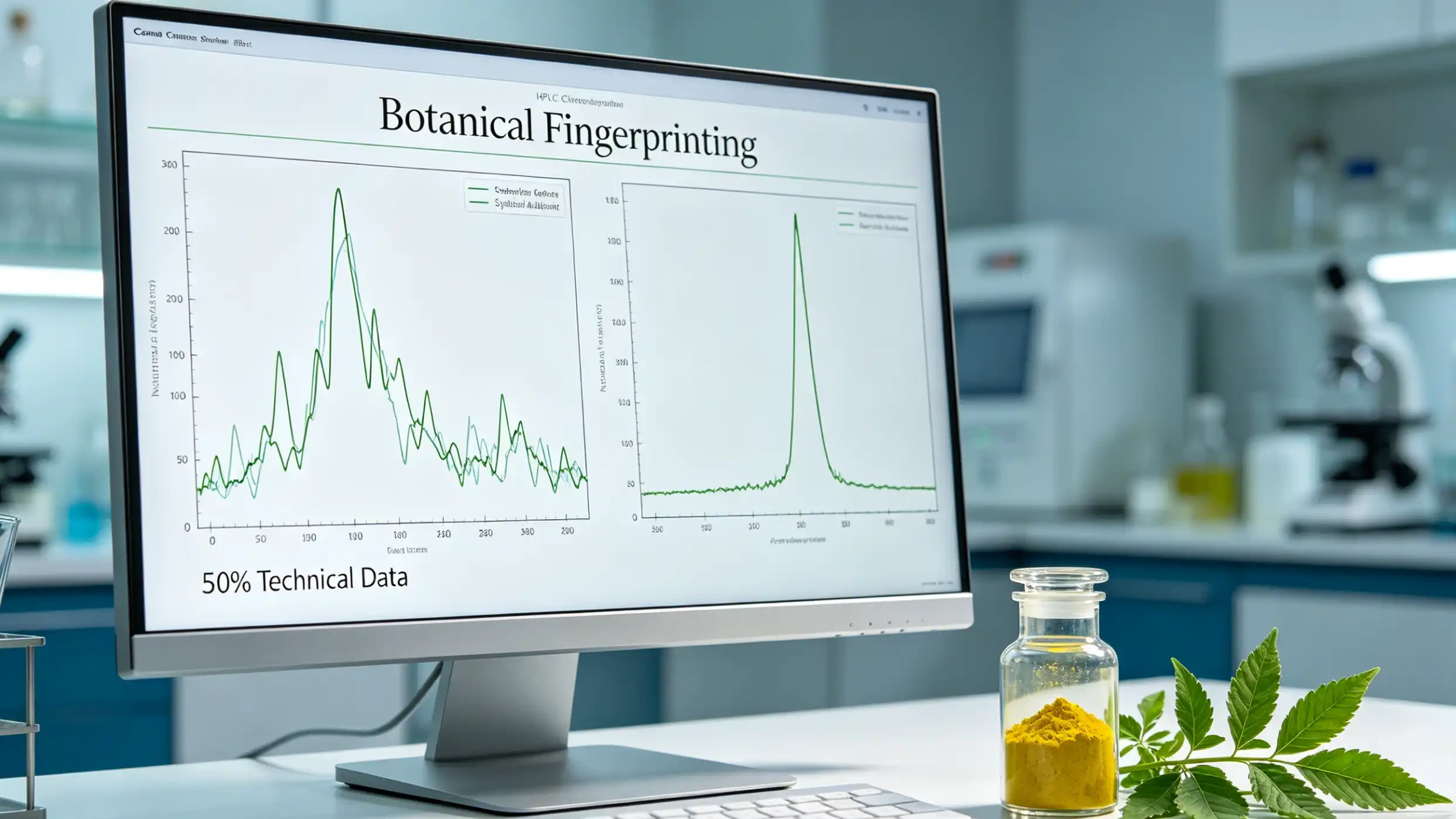 Forensic HPLC profiling distinguishing natural botanical fractions from synthetic spiked adulterants