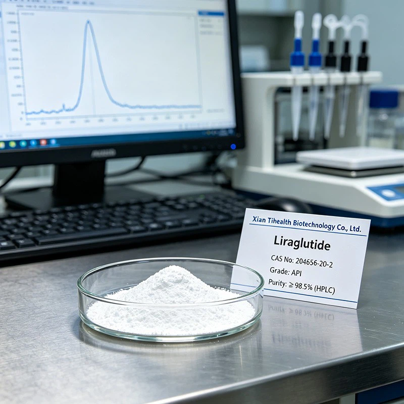 Liraglutide API Powder (CAS 204656-20-2) | High-Purity Synthetic Peptide For Research & Development | Xi'an Tihealth high quality