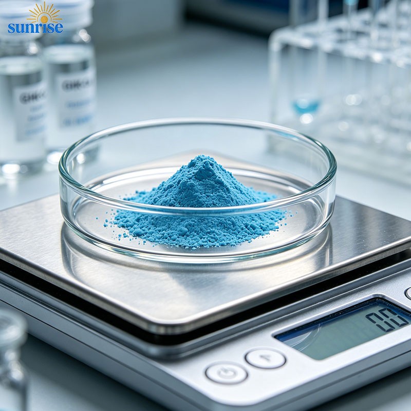 Premium Copper Tripeptide-1 (GHK-Cu) Powder Supplier | Xi'an Tihealth suppliers