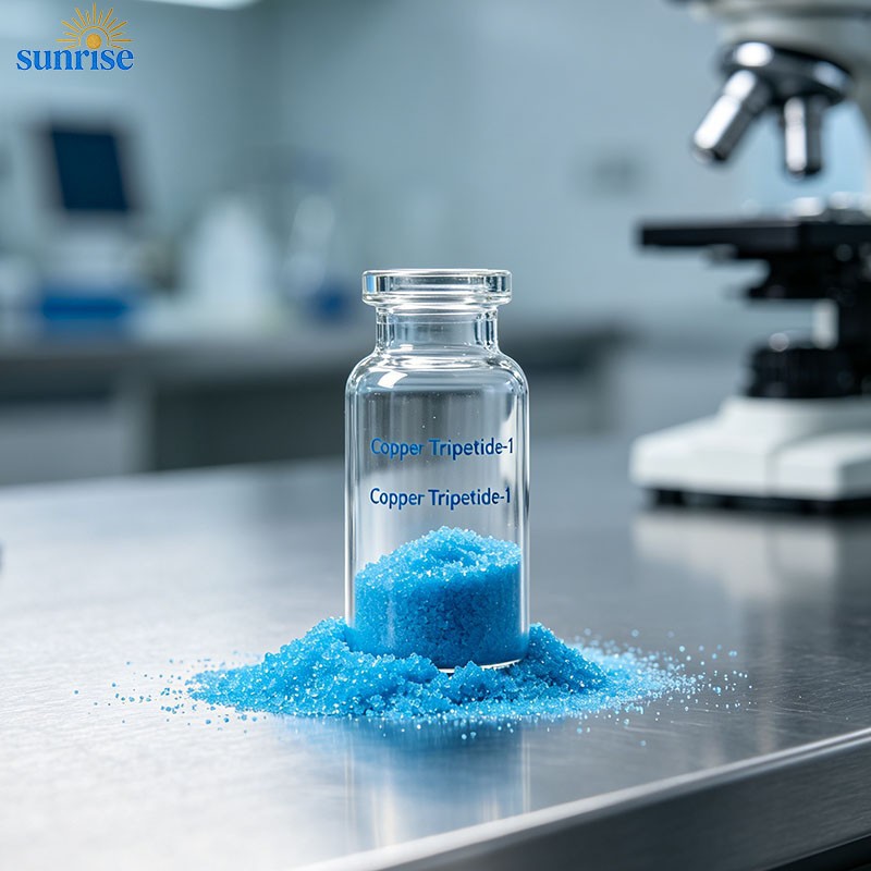 Premium Copper Tripeptide-1 (GHK-Cu) Powder Supplier | Xi'an Tihealth high quality