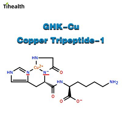 GHK-Cu Copper Tripeptide-1 API | Low Free Copper Cosmetic Powder | CAS 89030-95-5