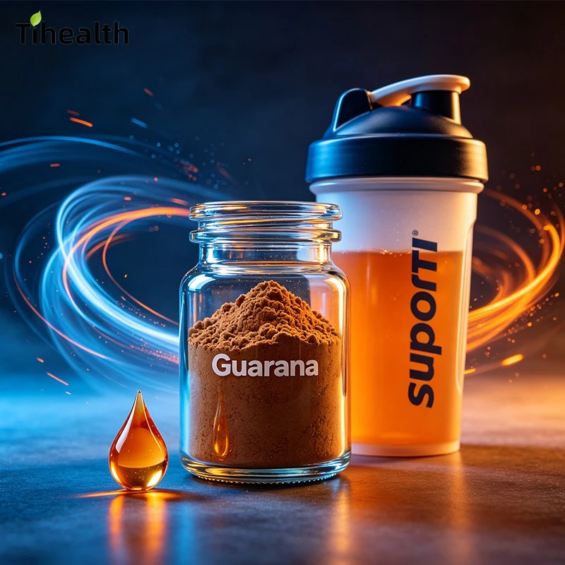 Standardized Guarana Seed Extract (Natural Caffeine &ge;10%-22%) | Energy & Performance API | Paullinia Cupana factory